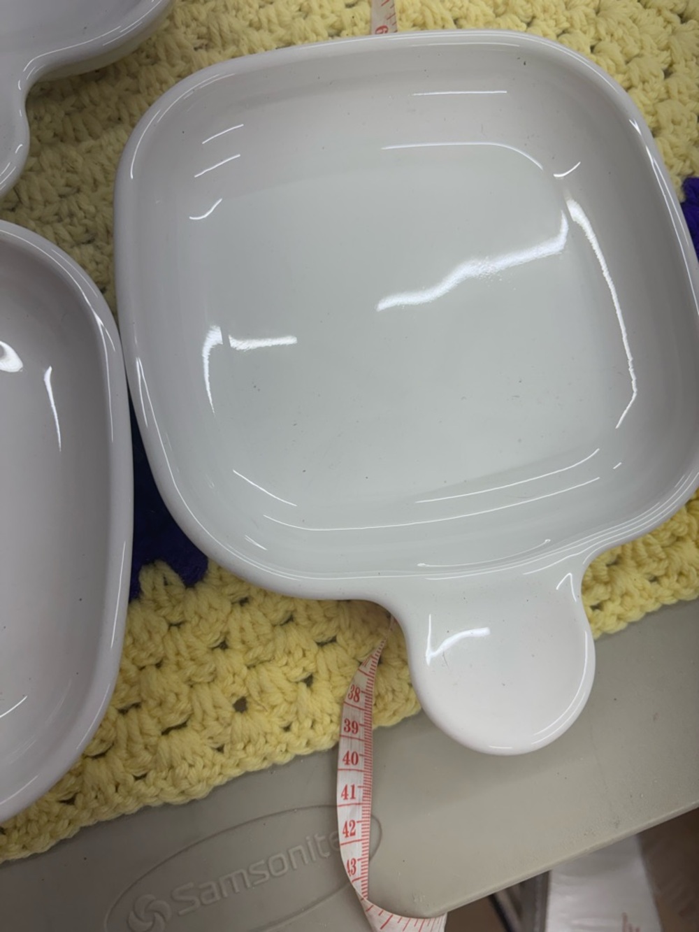 Corning ware square grab n go lot of 5 (P-185-B) - Picture 2 of 7